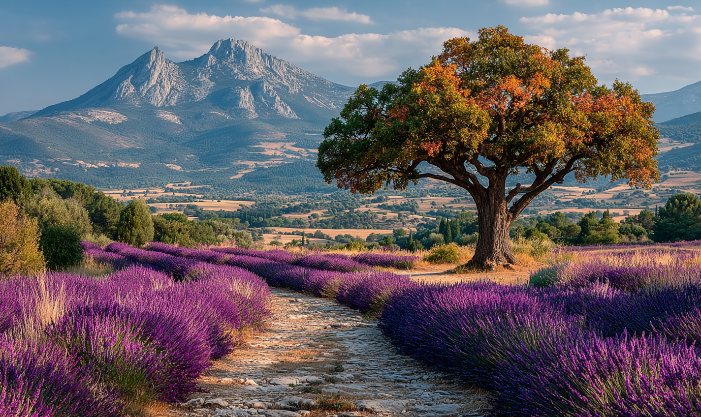 普羅旺斯薰衣草田